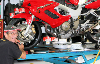 Ben Servicing a VTR Firestorm